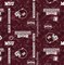 Licensed NCAA Mississippi State University Digi Camo Fleece MISST-1122 Fabric by the Yard